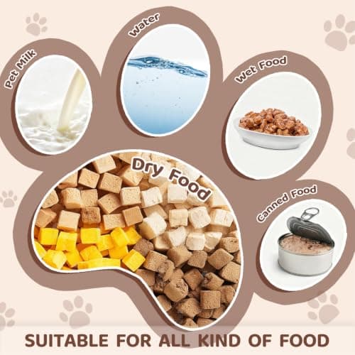 YINEYA 3 Pack Cat Food Bowls, Anti Whisker Fatigue Ceramic Cats Dishes Set - Thumbnail 3
