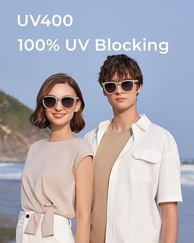 BENEUNDER Polarized Sunglasses for Men Women, Ultra Lightweight Folding Sunglasses with Organizer - Thumbnail 3