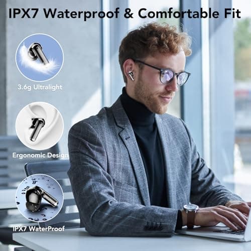 Tiksounds AI Translation Earbuds Real Time, 134 Languages Translator Earbuds, 6 Translation Modes, 40H Audifonos Traductores, No Subscription Translation Headphones for Travel/Business/Learning - Thumbnail 6