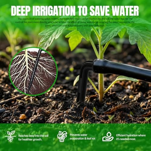 Solar Automatic Drip Irrigation System, Auto Self Watering Kit, Solar Powered Watering Device with Timer for Pots Plants, Indoor/Outdoor Irrigation System for Garden, Balcony & Patio Watering System - Thumbnail 4