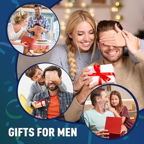 BIIB Fathers Day Mens Gifts for Husband Dad Rechargeable Flashlight Gloves, Birthday Gifts for Men Dad Grandpa, Fathers Day Gift from Daughter Son Wife, Cool Gadgets Camping Fishing Essentials - Thumbnail 6