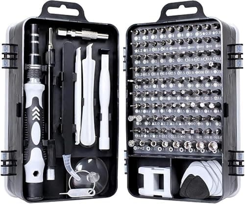 115-in-1 Precision Screwdriver Set - [Super Durable] Professional Magnetic Repair Tool Kit, Mini Screwdrivers for Phone, Computer, Laptop, MacBook, Watch, Eyeglasses, and Electronics (115) - Image 1