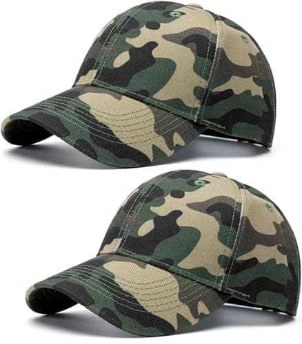 spxkd Structured Baseball Hats for Men Women Breathable Washed Cotton Baseball Caps Adjustable Golf Dad Hat for Wide Occasion - Image 1