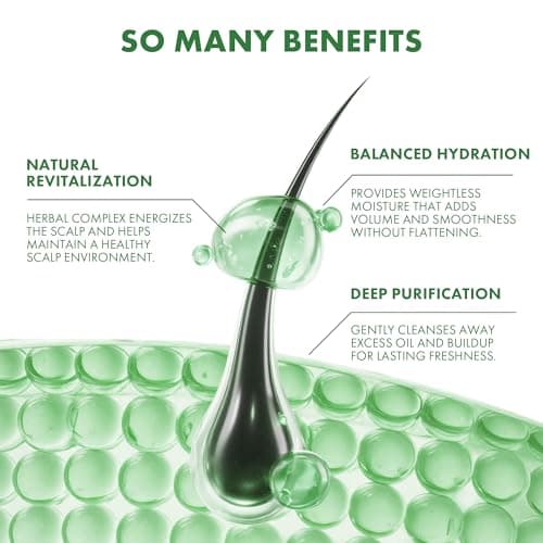 ALFHEIM Rosemary+ Purifying Shampoo – Clarifying Cleanse for Oily & Fine Hair with Rosemary, Peppermint & Jojoba Oils – Deep Scalp Refresh, Lightweight Volume – Vegan, Sulfate Free – 18 oz / 535 ml - Thumbnail 4