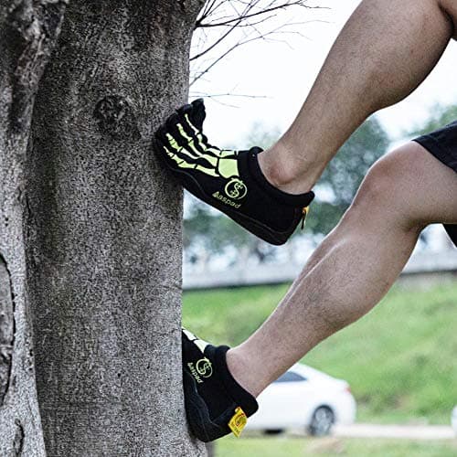 Aaspad Men's Fitness & Cross-Training Toe Sneakers, 9.5 Multi - Thumbnail 6