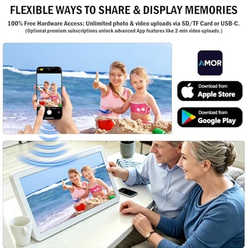 15.6" Smart Digital Wall Calendar - 1080P HD Touchscreen Electronic Planner & Family Hub for Chore Charts & Meal Planning. Auto-Syncs with Google, iCloud, Outlook, Cozi - Thumbnail 6
