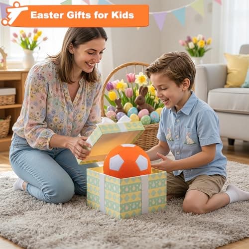 Outdoor Toys for Kids Size 4 Curve Soccer Ball for Ages 3-12, Soft Toddler Swerve Balls with Pump & Mesh Bag, Outside Indoor Sport Toy for Boy Girl Gift, Beginner Football for Yard Lawn Game Activity - Thumbnail 2