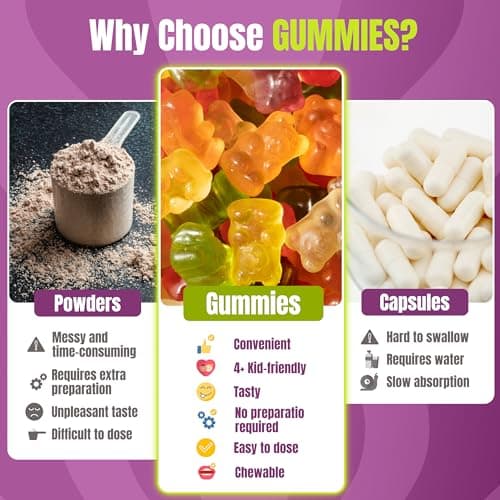 TrueSeaMoss Sea Moss Elderberry Gummies for Adults & Kids – with Burdock Root, Bladderwrack – 60 Gummies (Pouch May Vary) - Thumbnail 5