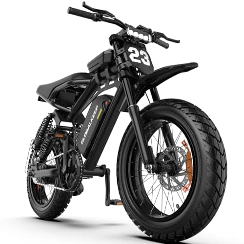 GLOBALKEEP MA-Pro Electric Bike for Adults, 1500W Peak Dual Suspension Off-Road Ebike, 48V 17.5Ah Removable Battery, 20" x 4.0 Fat Tire Class 2 Electric Bicycle Trail Cruiser with Top Tube Bag - Image 1