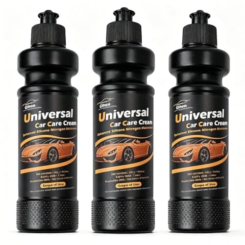 Gihen Plastic Restorer, Trim Restorer for Plastic, Rubber and Vinyl, Auto Detailing Kit, 10.28 oz, with Foam Applicator - Image 1