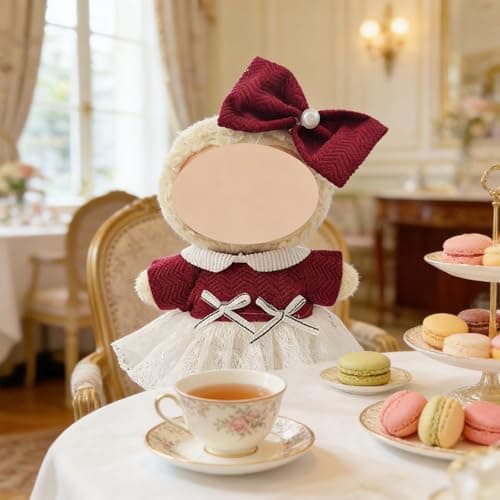 Clothes for Doll, 6 Pack Doll Outfits for 17cm Doll, Perfect for Play and Display, Accessories for Doll's Collectors, (No Dolls) (Set 6) - Thumbnail 3