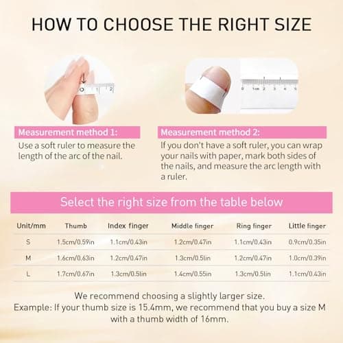 Yacey Handmade Press On Nails – Medium Coffin False Nails for Women, Reusable Acrylic French Tip with Pearl & 3D Buttterfly Cat Eye Design – Salon Quality Fake Nails (10PCS, S） - Thumbnail 5