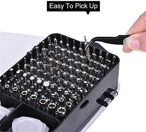 115-in-1 Precision Screwdriver Set - [Super Durable] Professional Magnetic Repair Tool Kit, Mini Screwdrivers for Phone, Computer, Laptop, MacBook, Watch, Eyeglasses, and Electronics (115) - Thumbnail 6