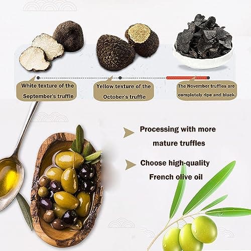 VIGOROUS MOUNTAINS Black Truffle Sauce - 3.17 oz Vegan Paste Pasta Pizza Seasoning in Extra Virgin Olive Oil - Thumbnail 4