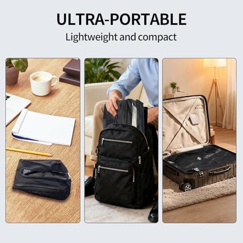 Vacuum Bags for Travel Luggage with Wireless Pump, Compression Bags for Carry On Suitcases and Backpack, Vacuum Seal Packing cube for Cloth Packing(3PC + PUMP) - Thumbnail 6