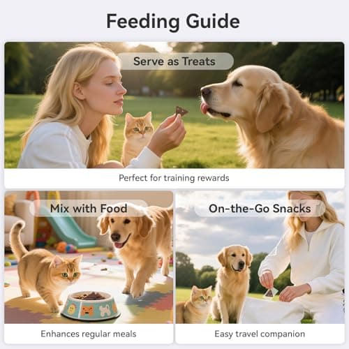 APL Freeze Dried Treats for Dogs & Cats, 1.76oz | All-Natural Chicken & Deer Blood Recipe | Rich in Iron, Supports Immunity & Appetite | Training Rewards, Food Topper & Travel Snacks - Thumbnail 4