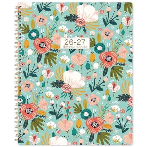 2026-2027 Monthly Planner - Monthly Planner from July 2026 to December 2027, 8.5" x 11", 12 Months Calendar Planners with Tabs, Inner Pocket