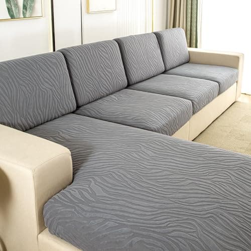 UWWGKK Modular Sofa Cover Sectional Couch Slipcovers for Dogs Pet Friendly - Thumbnail 2