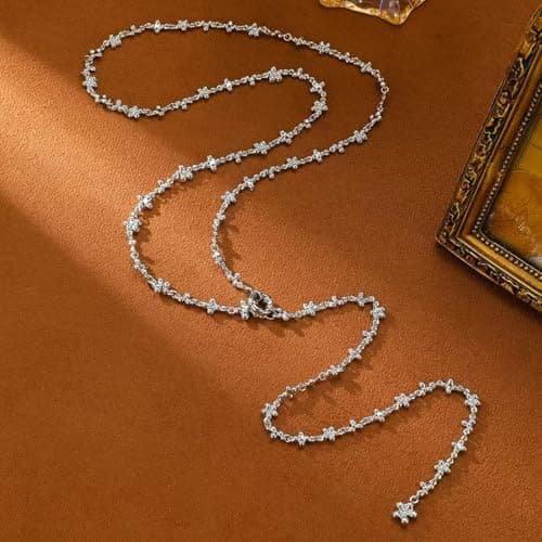GZQ Long Y Necklaces for Women,Unique Chain Drop Trendy Jewelry Gifts Sophisticated for All Occasions - Thumbnail 4