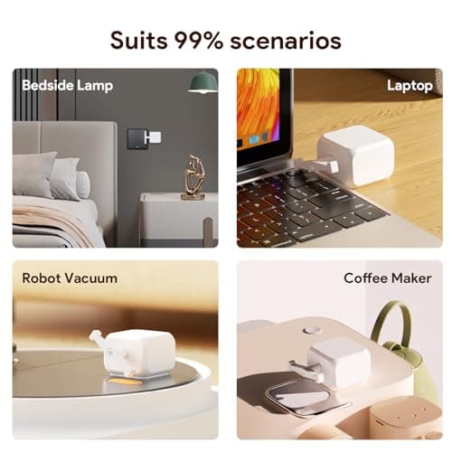 ORYZIC Fingerbot Switch – Bluetooth & Rechargeable Smart Light Switch Pusher for Rocker Switches, App Timer & Schedule Control, Alexa & Google Home Compatible - Thumbnail 6