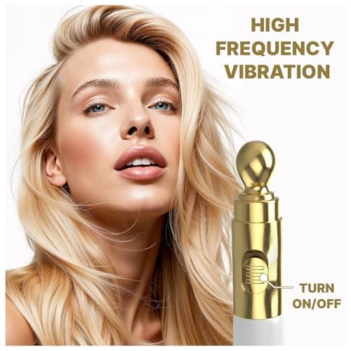 Retinol Under Eye Cream,Dark Circles,Wrinkles, Anti Aging and puffiness for Women and Men with Electric Massager - Thumbnail 2