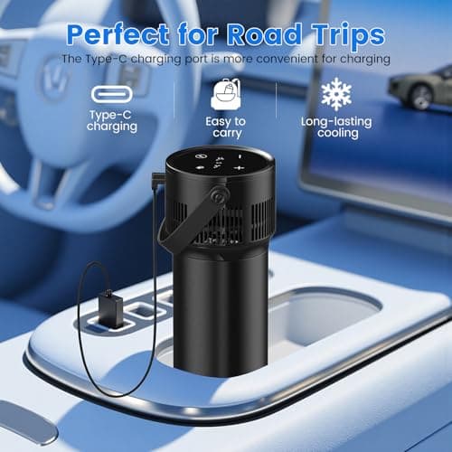 Insulin Cooler Travel Case USB-C Powered, TSA Approved Electric Medicine Cooler with Biogel Ice Pack & Backpack, Smart Cooling for Diabetic Pens, GLP-1, Peptides & Vials – Black - Thumbnail 6