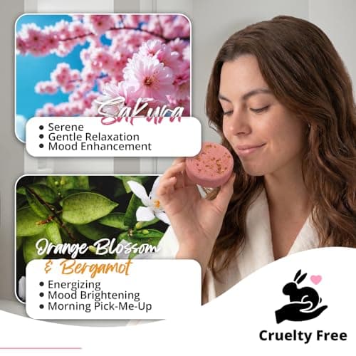 Shower Steamers Aromatherapy SWCANDY 8 Pack Gifts for Mom - Wife, Daughter, Grandma, Women, Sister and Teen Girls Natural Essential Oils Home Spa Self Care Stress Relief Relaxation - Thumbnail 4