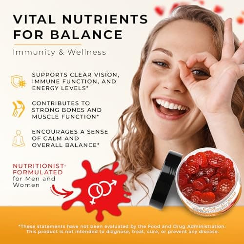 WELVIUM Vitamin D3 K2 Gummies 10000 IU with Magnesium Glycinate, Calcium, B12, K2 MK-7, Vitamins A, E, Lutein, Zeaxanthin - ADK Chewable Supplement for Bone, Eye, Immune Support - D3K2 Gummies - Thumbnail 2