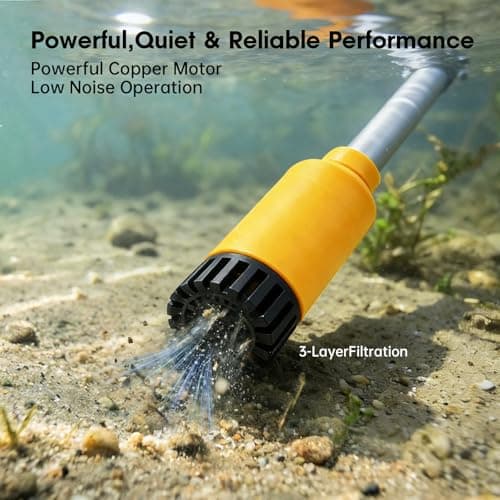 Cordless Stick Water Transfer Pump: 770 GPH 32 Ft Head with 21V 2×4.0Ah Batteries Water Pump - 3-Section Removable Portable and Lightweight with 16.5Ft Hose for Garden Pond Pool Emergency Drainage - Thumbnail 3