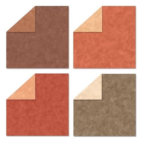 Scrapbook Paper, 12x12 Double Sided Patterned Papers, 24 Sheets Pattern Paper for Card Making, DIY Photo Album Decor (Earthy) - Thumbnail 4