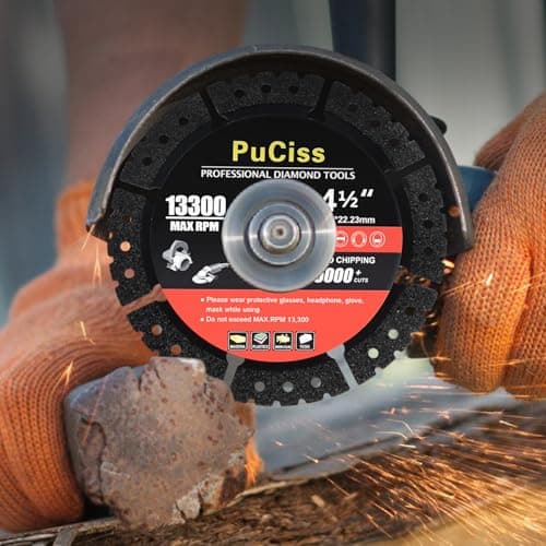 4-1/2 Inch Industrial Metal Cutting Saw Blades Bundle,Diamond-Infused Grinder Blades, Glass Cutters Tools, Discos para Cortar Ceramica & Indestructible Disc for Tile/Metal (3, 4-1/2") - Thumbnail 3