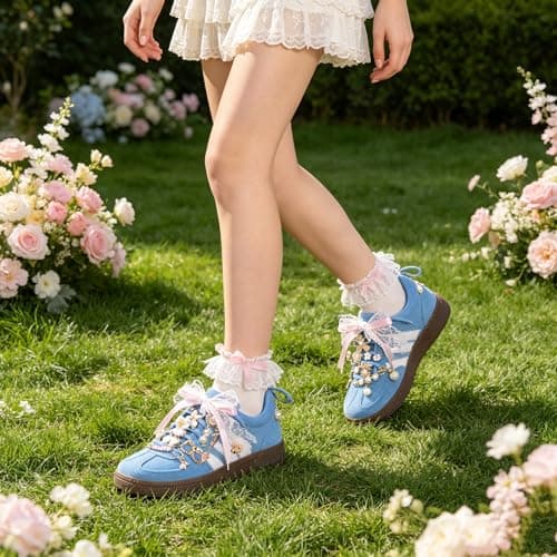 yuboo 258 Pcs Pink Shoe Charms for Sneakers-Pink Bow Pearl Lace Letter Bear Butterfly Jewelry Pins Junk Socks Charm Set, Stylish DIY Shoe Decorative Sneaker Charms for Laces, Shoes, Bags, Socks, Hat - Thumbnail 6