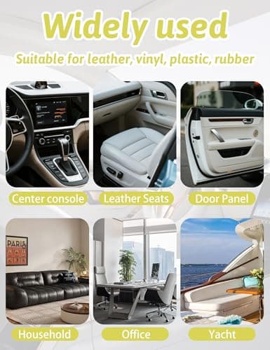 Kingvo Car Interior Cleaner, Interior Cleaner Carpet Dashboard Vinyl Sofa Leather Shiny Car Stuff Detailing Kit Cleaning Supplies,Lemon Scent - Thumbnail 4