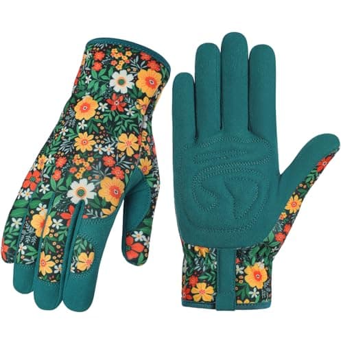 Tavaleu Gardening Gloves for Women, Thorn Proof Puncture Resistant Leather Garden Gloves, Breathable Working Gloves