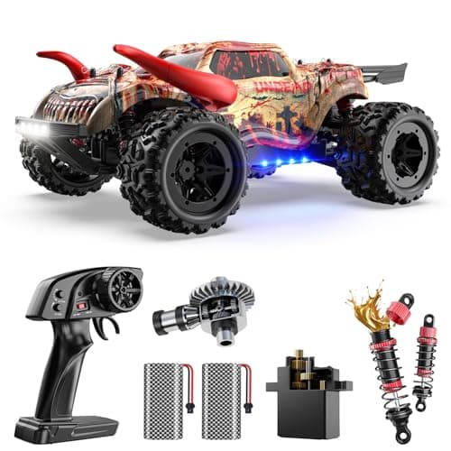 DEERC 9311E 1/18 All Terrain Fast RC Cars for Adults 40KPH,4WD Electric Off-Road Remote Control Monster Truck,2.4Ghz High Speed Car,Waterproof Monster Truck with 2 Batteries for Boys & Kids - Image 1