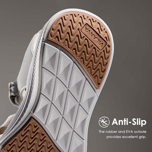 Vilanva Women's Comfortable Orthopedic Platform Walking Sandals with Arch Support Adjustable Buckle Cushioned Midsole for Plantar Fasciitis Relief Casual Sport Summer Outfits - Thumbnail 6