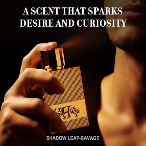 QAWAFI Shadow Leap - Savage Eau De Parfum Opulent & Confident | Gold Bar Vibe | Blood Mandarin/Leather, Long-Lasting Spicy Woody Citrus Perfumes for Men 100ml 3.4 fl. oz - Thumbnail 6