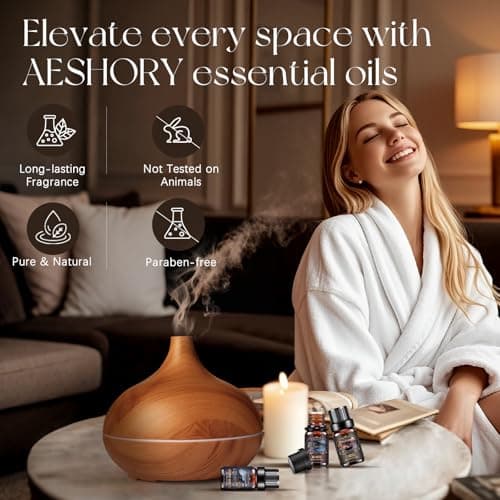 Hotel Diffuser Oils Set - 14Pcs Luxury Fragrance Oil Blend Hotel Scent Essential Oils Set for Diffuser, Soap & Candle Making - Thumbnail 2