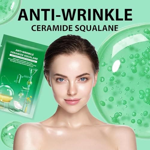 10 Sheets Face Masks Skincare for All Skin Types, Anti-Wrinkles Facial Sheet Masks for Women, Hydrating and Moisturizing Face Masks Suitable for Sensitive Skin, Bulk Facial Mask for Spa - Thumbnail 5
