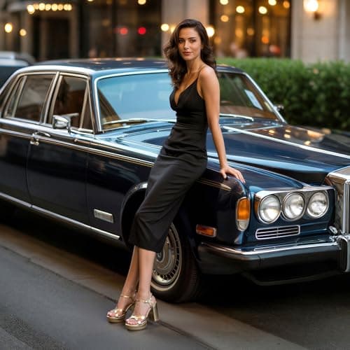 Erocalli High Heels for Women Chunky Sandals Gold Heeled Round - Platform, Strappy, Open Toe, Block, Summer Adjustable，Wedding Shoes - Thumbnail 2