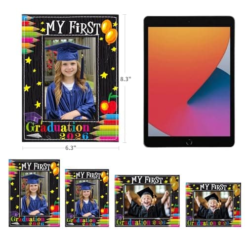 FaCraft Preschool Graduation Gift - 4"x6" Pre K Kindergarten Graduation Gifts 2026 Graduation Picture Frame My First Graduation Frame End of Year Gift for Kids Students Boys Girls Son Daughter - Thumbnail 4