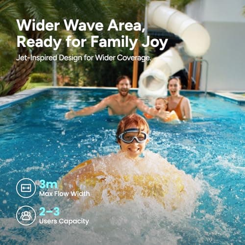 iGarden (2026 Upgrade) P100 Pool Swim Jet System, 450 GPM Inverter Counter Current Swimming System with 5 Wave Modes, Swim Jet Machine for Inground Pools, Training or Fun, App Control - Thumbnail 2