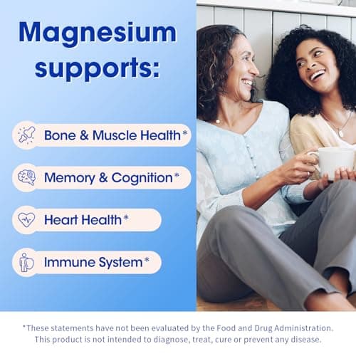 iMATCHME Magnesium Bisglycinate 100%, Magnesium Supplement Support to Sleep & Calmness,Heart Healthy, Muscle & Bones, Maximum Absorption,180 Capsules - Thumbnail 3