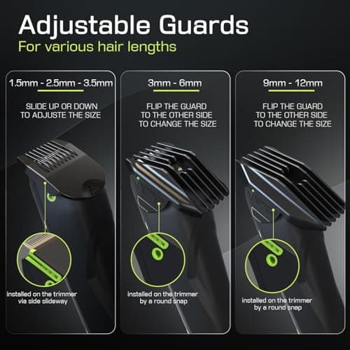 Electric Body Hair Trimmer for Men: Manscape Cordless Ball Body Shaver with Ceramic Blade Waterproof Pubic Hair Groomer Manscaping Rechargeable Wet/Dry Grooming Use for Chest Groin Legs Armpits Travel - Thumbnail 6