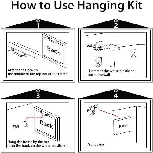 Hoopwarte Custom Canvas Prints with your Photos Framed Wall Art-Personalized Printing Photo to Canvas - Home Decor Gifts - Ready to Hang(8L“x12W 20x30cm) - Thumbnail 6