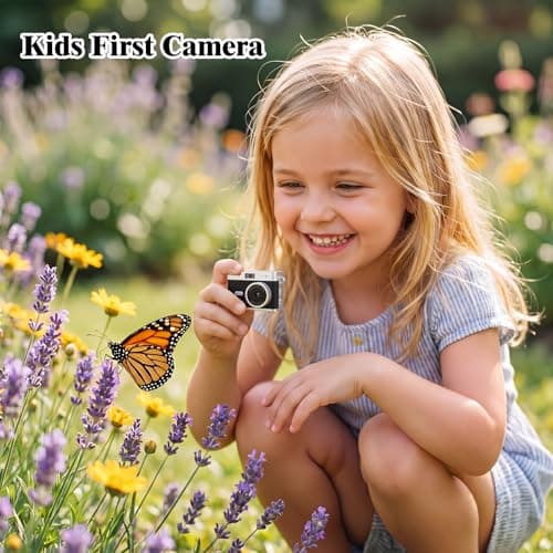 Mini Keychain Camera,Retro 1080P Pocket Camera 32GB Card Ultra-Portable Tiny Video Recorder 6 Filters Small Vintage Bag Charm Travel Study Camping Party Snap Collectible Gift Kids Teens Adult Beginner - Thumbnail 6