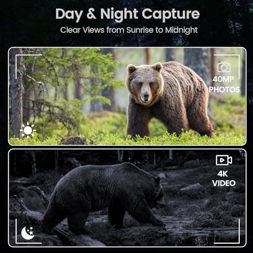 VisioGear Night Vision Binoculars - Night Thunder X3 4K Night Vision Goggles for Adults, AI Color Mode, 2000ft Range, 5000mAh Battery, 32GB Card for Camping & Security - Thumbnail 6