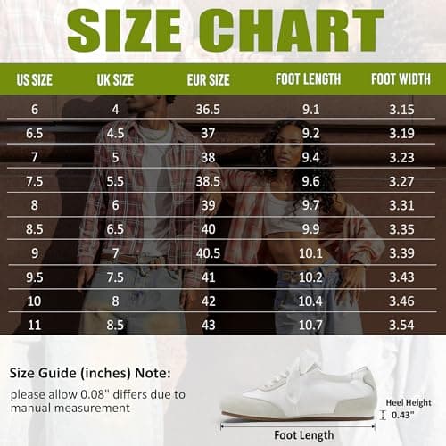 Vepose Women's Satin & Suede Gat Sneakers - Grey Retro Classic Fashion Trainers Ribbon Laces - Lightweight Memory Foam & Non-Slip Comfort Walking Shoes Travel Everyday, Size 6M US (CJY8202 Grey 06) - Thumbnail 6