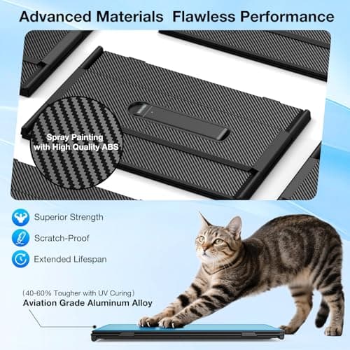 Laptop Screen Extender, Ultra-Thin 15.3" FHD 1200P 16:10 Portable Monitor for Laptop, Lightweight Travel Monitor Extender Plug & Play for 14.2"-17.3" Laptops, Compatible with Wins/Mac/Android/Chrome - Thumbnail 5