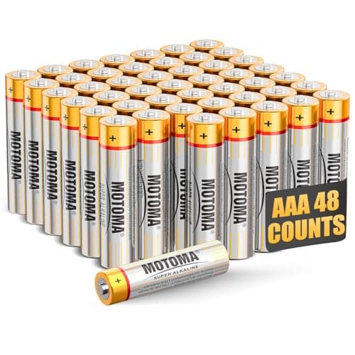 MOTOMA AAA Batteries 48 Pack 1.5V 720mAh Alkaline AAA Battery Long Lasting Power Triple AAA Batteries AAA Sizes for Household Electronic Devices (Non-Rechargeable) - Image 1